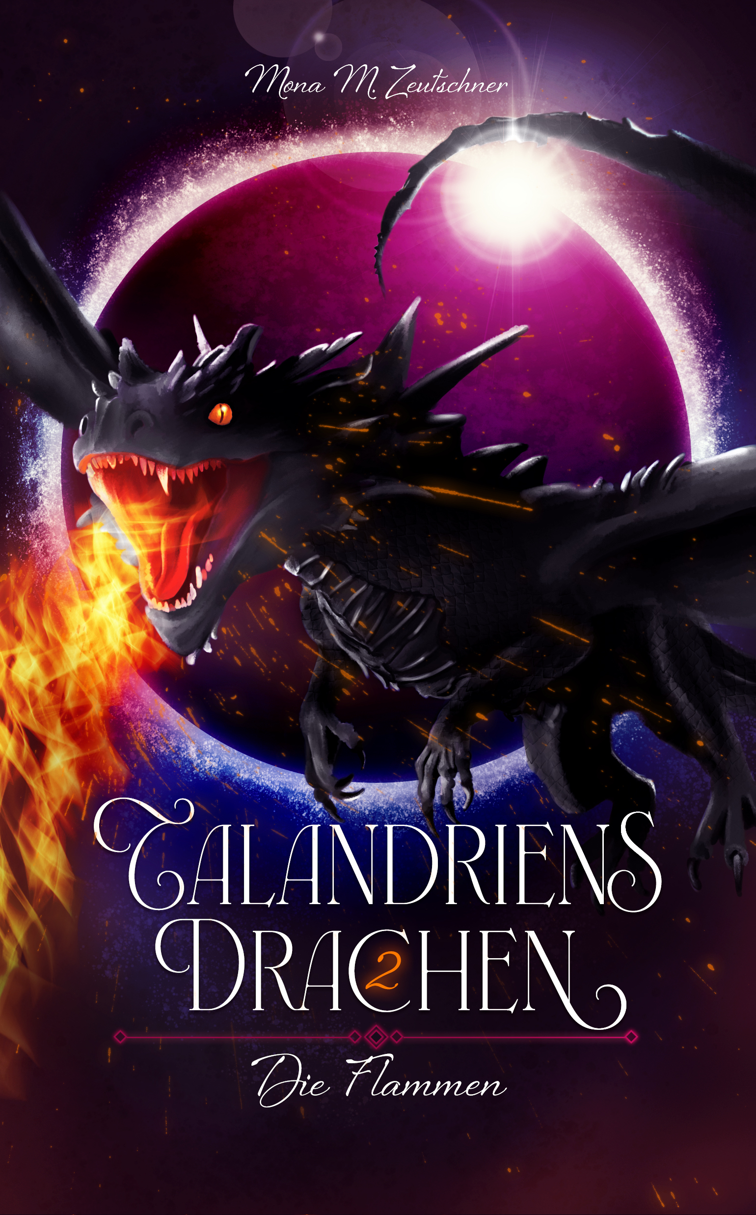 Cover von Die Flammen (Talandriens Drachen 3)