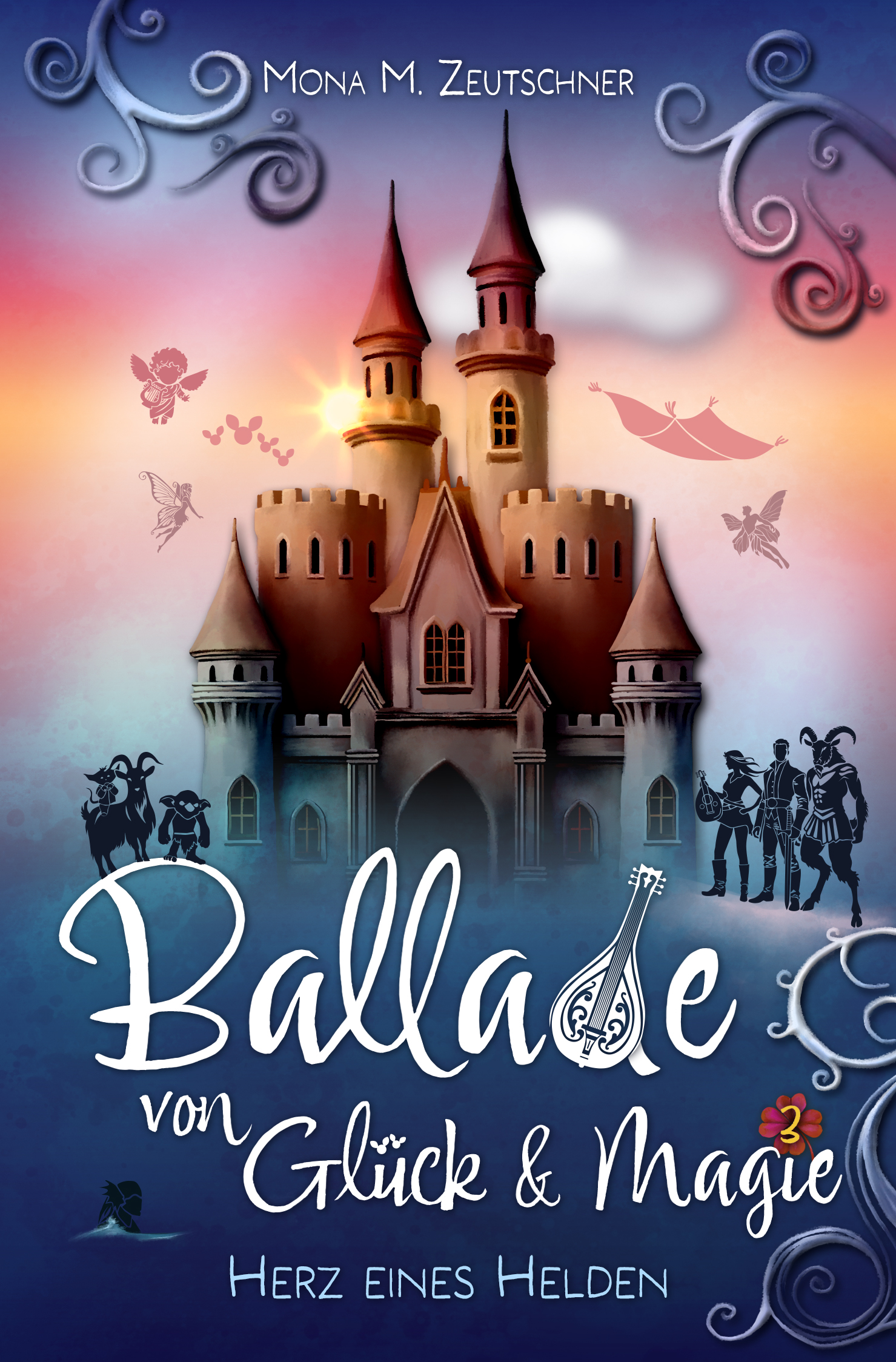Cover von Herz eines Helden (Ballade von Glück & Magie 3)