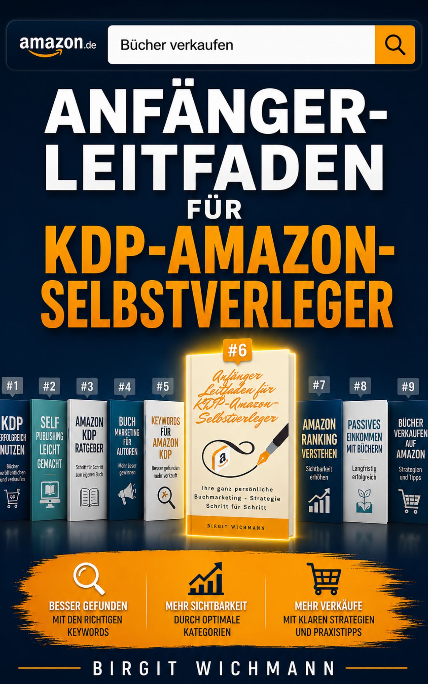 Cover von Anfänger Leitfaden für KDP-Amazon-Selbstverleger