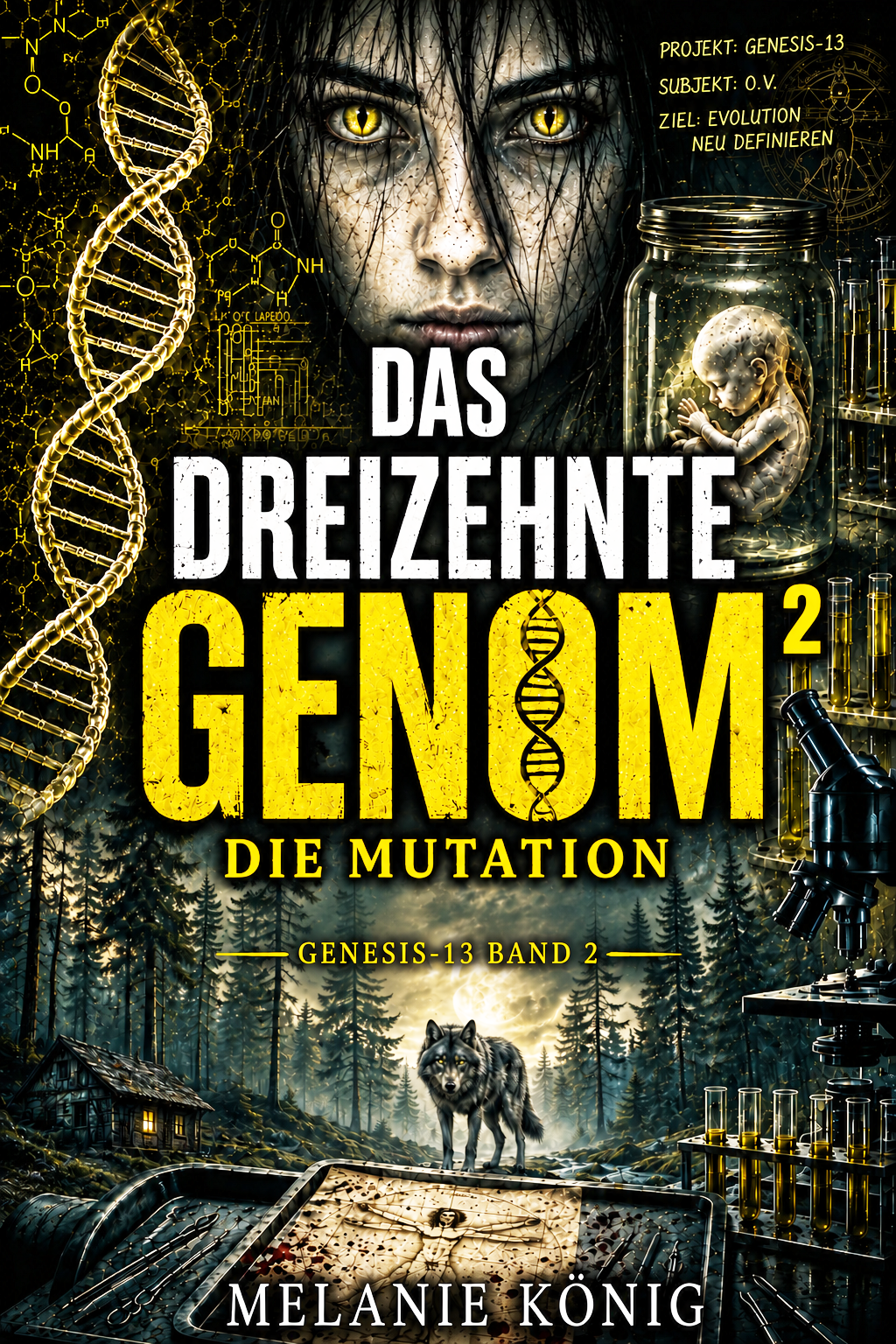 Cover von Das dreizehnte Genom 2