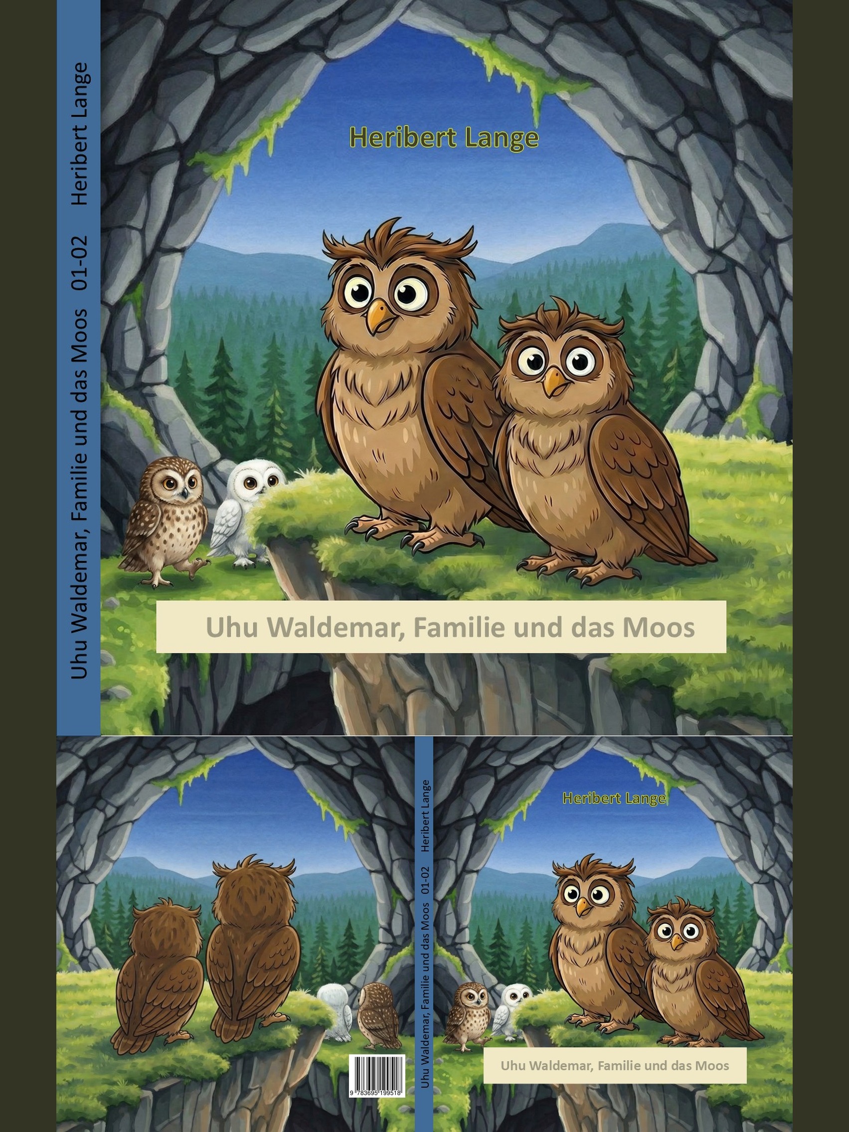 Cover von Uhu Waldemar, Familie und das Moos