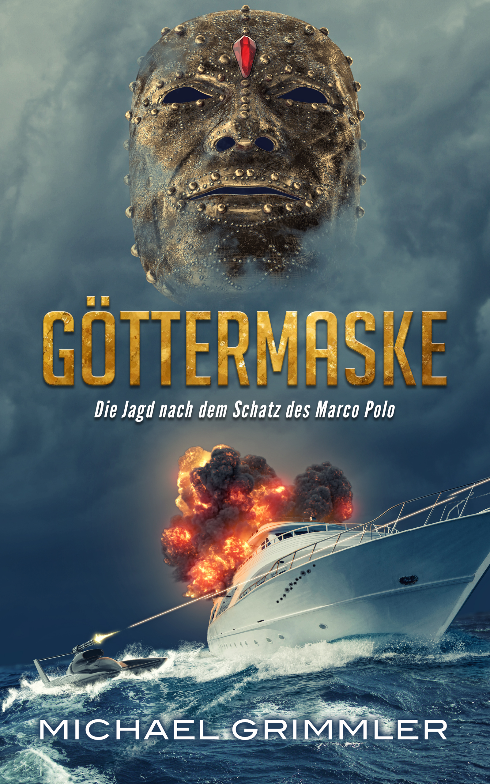 Cover von GÖTTERMASKE - Die Jagd nach dem Schatz des Marco Polo
